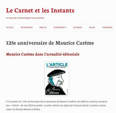 L'article #44 : Maurice Carême
