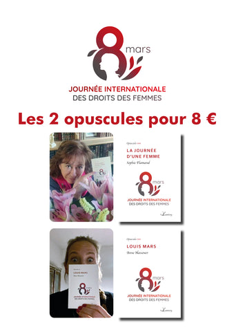 Journée Internationale des Droits des Femmes : les 2 opuscules pour 8 €