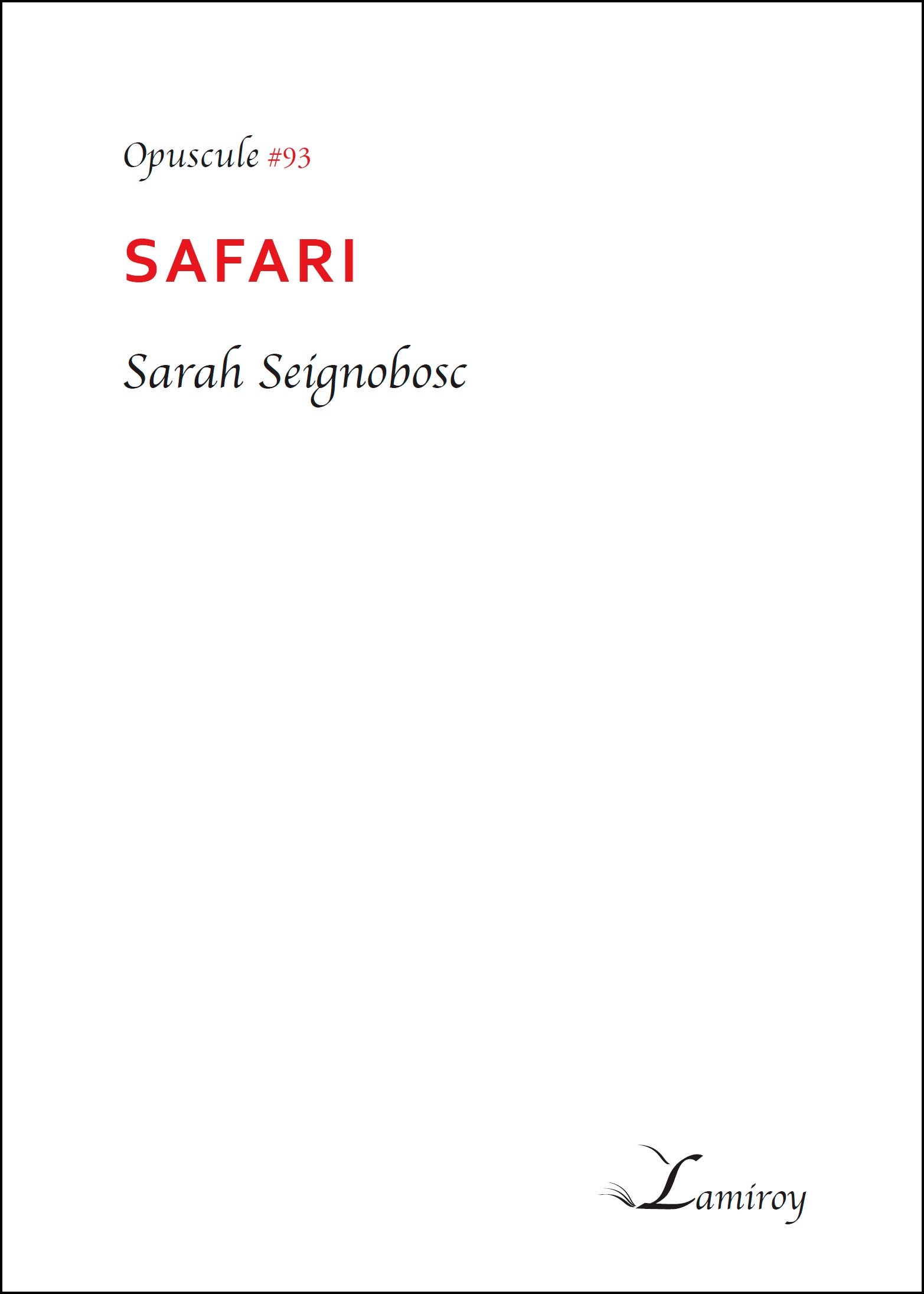 Safari #93