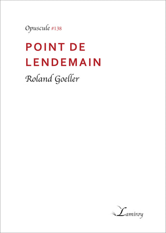 Point de lendemain #138