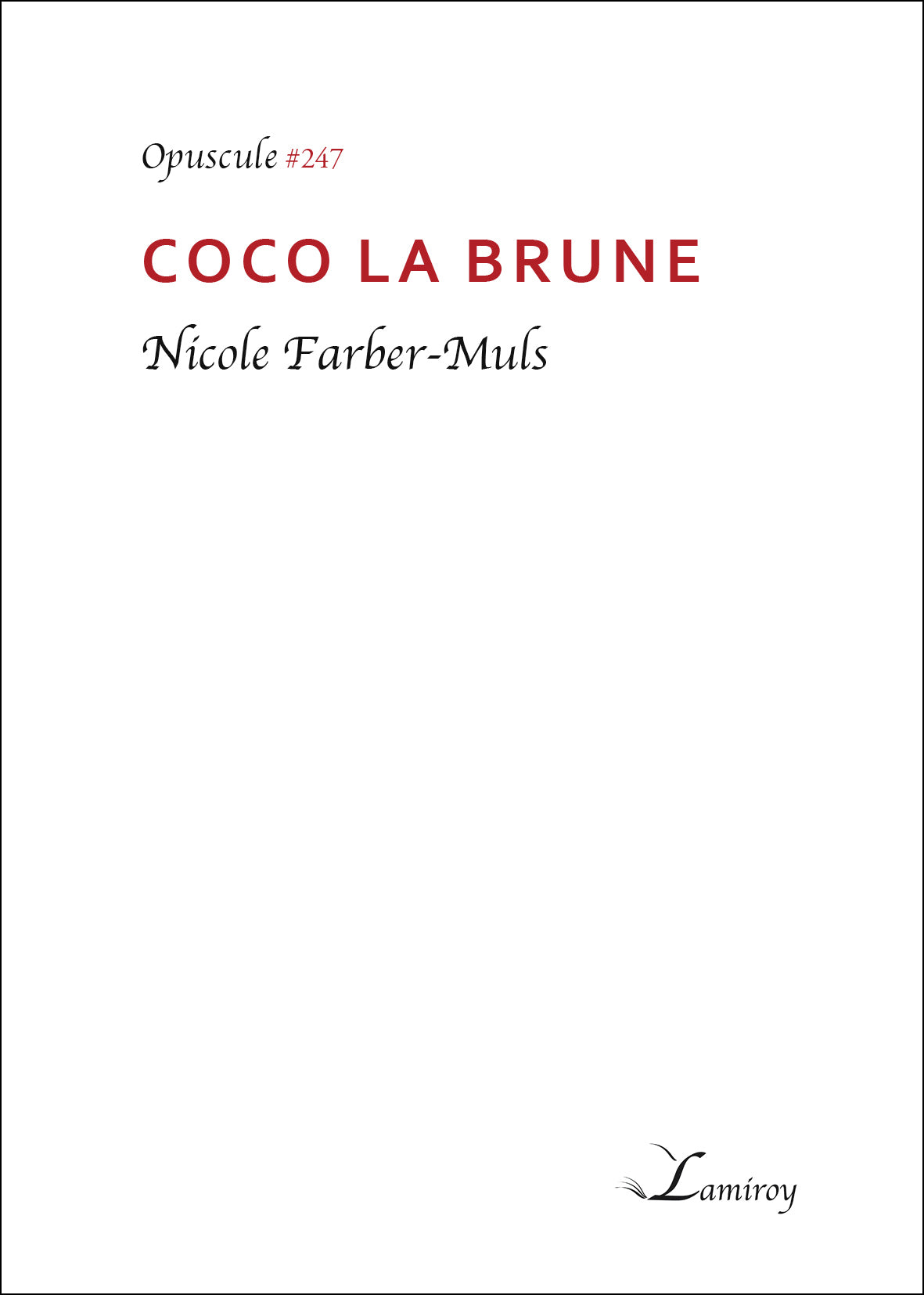 Coco la Brune #247